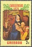 Grenada 1974 Navidad 2 ¢ Multicolor Scott 543. Grenada 543. Subida por susofe
